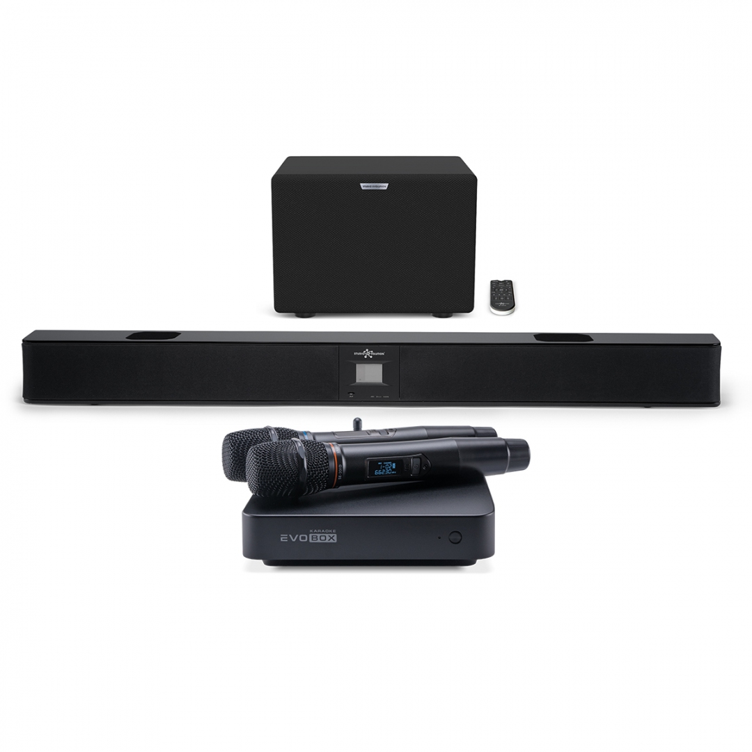 караоке-комплект EVOBOX Plus + EvoSound Bar (саундбар с караоке) в Прокопьевске