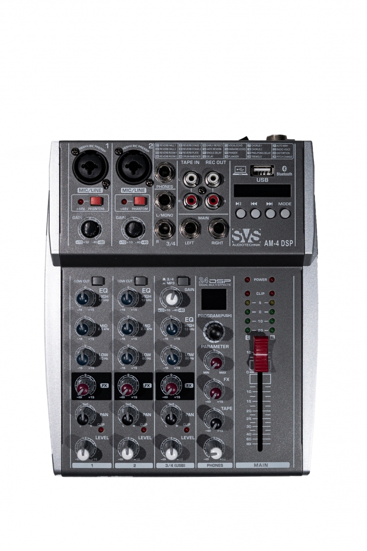 SVS Audiotechnik mixers AM-4 DSP Аналоговый микшерный пульт, 4-канала в Прокопьевске