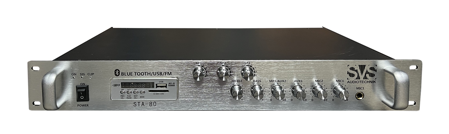 SVS Audiotechnik STA-80 Микшер-усилитель для систем Public Address в Прокопьевске